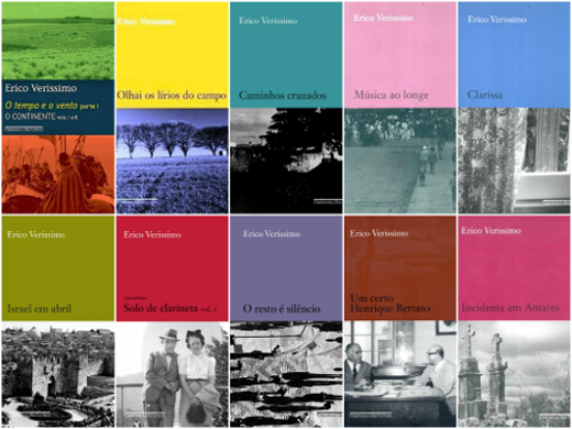 Erico deixou vasta obra, entre elas romances, contos, livros infanto-juvenis, autobiografias e uma novela **